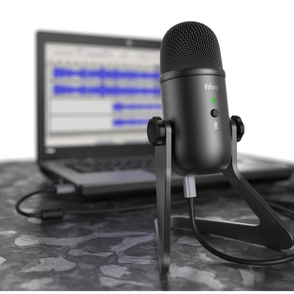 USB Podcast Microphone for Recording Streaming Gaming PC Mac PS4 TikTok YouTube - Picture 6 of 7